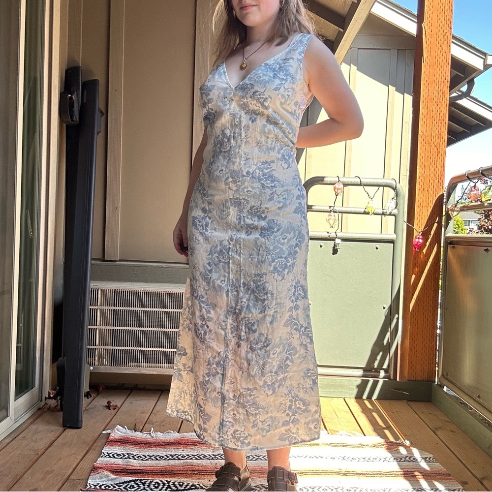 Reformation floral maxi dress